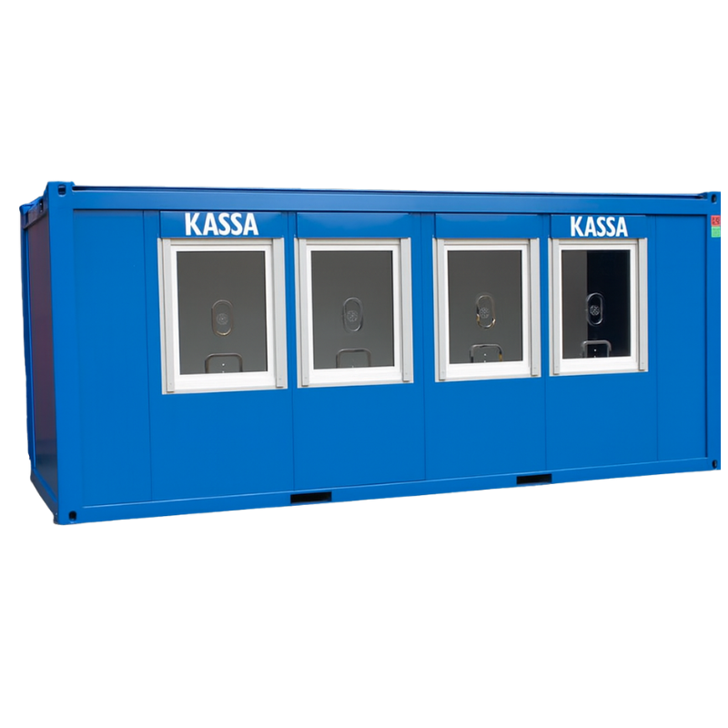 Kassa unit 4 raams